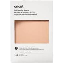 Cricut 2008712 Foil Transfer Sheets, Rose Gold (24ct) 24 Pack