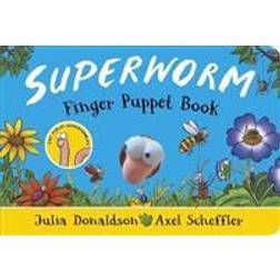 Superworm Finger Puppet Book - the wriggliest, squiggliest superhero ever! (Hardcover)