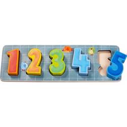 Haba Wooden Puzzle Fun With Numbers 5 Pieces