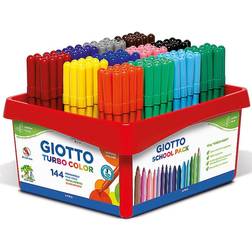 ABA Skol GIOTTO markers, line 2,8 mm, assorted colours, 12x12 pc/ 1 pack