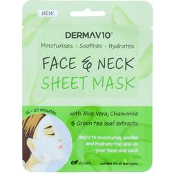 Derma V10 Face and Neck Face Mask