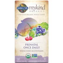 Garden of Life mykind Organics Prenatal Once Daily 90ct Tablets
