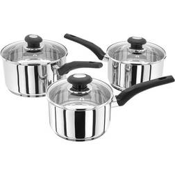 Judge Essentials Cookware Set with lid 3 Parts