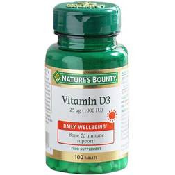 Natures Bounty Vitamin D3 1000iu 100 pcs