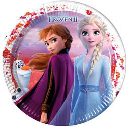 Disney Frozen Papperstallrikar (8-pack)