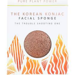 The Konjac Sponge Company The Elements Fire Facial Sponge Purifying Volcanic Scoria 30g
