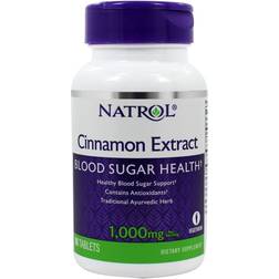 Natrol Cinnamon Extract, 1000mg 80 tabs