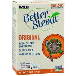 Now Foods Better Stevia Packets, Original 100g 100pcs
