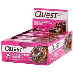 Quest Nutrition Protein Bar Chocolate Sprinkled Doughnut 60g 12 pcs