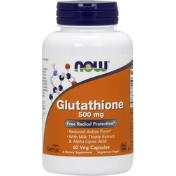Now Foods Glutathione 500 mg 30 Veg Capsules