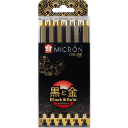 Royal Talens Sakura Sigma Pigma Micron Black & Gold Edition (6)