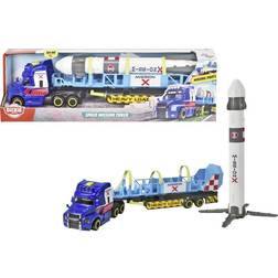 Dickie Toys Space Mission Truck Free wheel Mack Truck