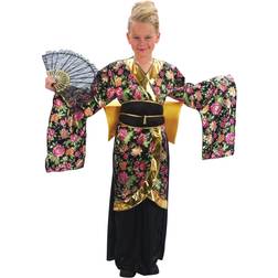 Bristol Novelty Childrens/Girls Kimono Costume (M) (Multicoloured)