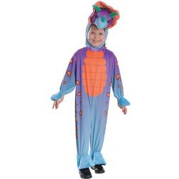 Bristol Novelty Childs/Kids Triceratops All-In-One Costume (Small) (Purple/Blue/Orange)
