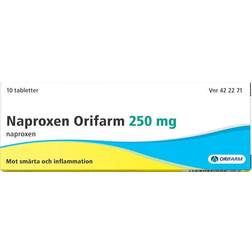 Naproxen Orifarm 250mg 10pcs Tablet