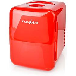 Nedis Portable mini fridge AC 100 Red, Orange