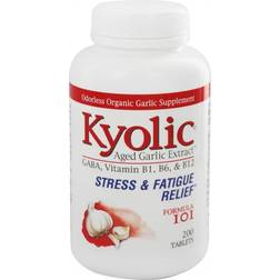 Kyolic Aged Garlic Extract Stress & Fatigue Relief Formula 101 200 Tablets