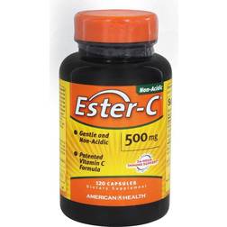 American Health Ester-C 500 mg. 120 Capsules