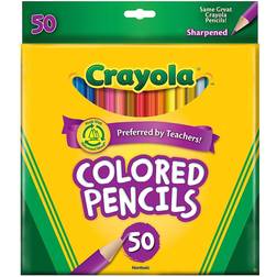 Crayola Coloured Pencils 50-pack