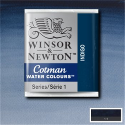 Winsor & Newton Cotman Akvarellfärg 1/2-kopp Indigo 322