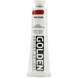 Golden Heavy Body Acrylics red oxide 2 oz