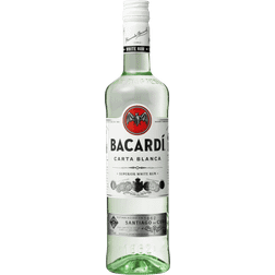 Bacardi Carta Blanca Superior White Rum 37.5% 70cl