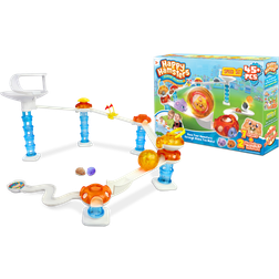 Jazwares Happy Hamsters Marble Run Speed Set, STEM Educational Learning Construction Toy Kit for Boys and Girls Ages 3