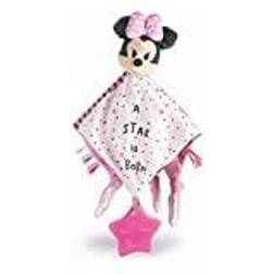 Clementoni 17344 -Disney Baby Minnie Soft Comforter Blanket-Suitable for 0 Months and Older-Machine Washable-Educational Toy for Toddlers, Multi-Colour, one Size