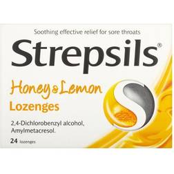 Strepsils Honey & Lemon 1.2mg 24pcs Lozenge