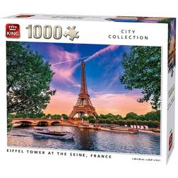 King Eiffel Tower at the Seine 1000 Pieces