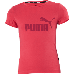 Puma Essentials Logo Youth Tee - Paradise Pink (587029-35)