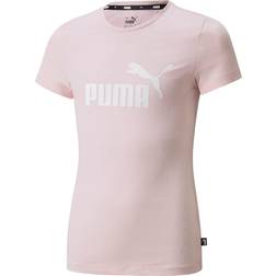 Puma Essentials Logo Youth Tee - Chalk Pink