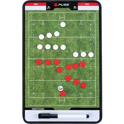 Pure2Improve Double-sided Coach Board Rugby 35x22 cm P2I100670