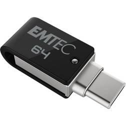 Emtec USB 3.2 Gen 1 Mobile & Go T260C OTG 64GB