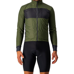 Castelli Unlimited Puffy Jacket Men - Light Military Green/Dark Gray
