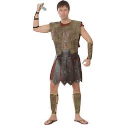 Bristol Novelty Mens Warrior Costume (M) (Brown)