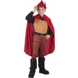 Bristol Novelty Childrens/Boys Forest Prince Costume (L) (Red/Brown/Black)