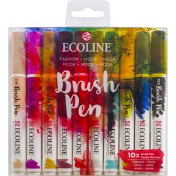 Ecoline Brush Pen Set Fashion Colours 10-pack