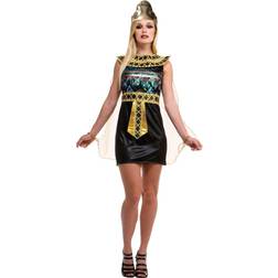 Bristol Novelty Womens/Ladies Egyptian Sequin Dress Costume (One Size) (Multicoloured)