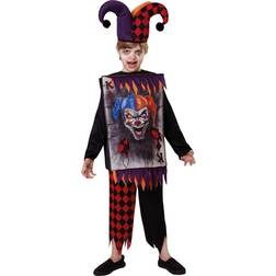 Bristol Novelty Childrens/Kids Jester Tabard Halloween Costume (One Size) (Multicoloured)