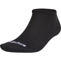 adidas No-Show Socks 3-pack Unisex - Black/White