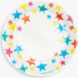 Talking Tables Star Home Recyclable Paper Plates, Pack of 12