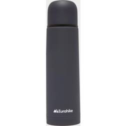 EuroHike 0.5L Rubberised Flask, Dark Grey