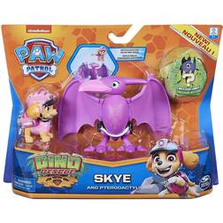 Paw Patrol Dino Rescue Skye and Dinosaur Action Figure Set, for Kids Aged 3 and Up