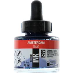 Amsterdam Acrylic Ink Bottle Greyish Blue 30ml