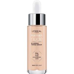 L'Oréal Paris True Match Nude Plumping Tinted Serum #0.5-2 Very Light