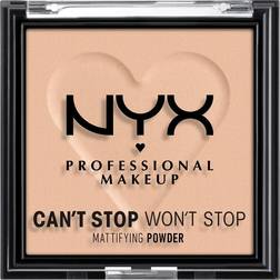 NYX Can't Stop Won't Stop Mattifying Powder Light Medium