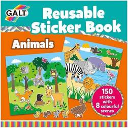 Galt Reusable Sticker Book Animals