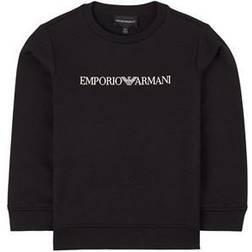 Emporio Armani Logo Sweatshirt - Black