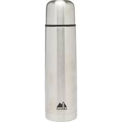 EuroHike Stainless Steel Flask 1L, Silver